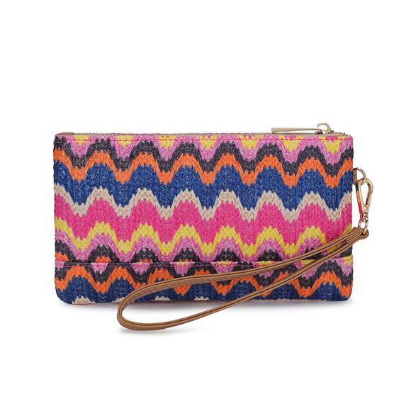 Straw Clutch Purse Beach Summer Vacation Bag Woven Handbag ;) - Picture 1 of 4